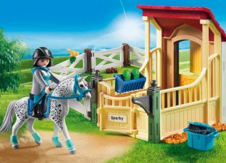 Playmobil - 6935 - Horsebox "Appaloosa"
