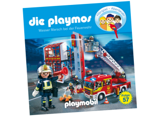 Playmobil - 80009-ger - Wasser Marsch bei der Feuerwehr - Folge 57
