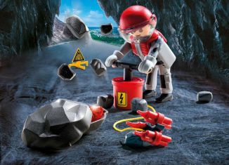 Playmobil - 9092 - Rock Blaster with Rubble