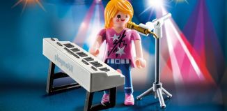 Playmobil - 9095 - Singer on the keyboard