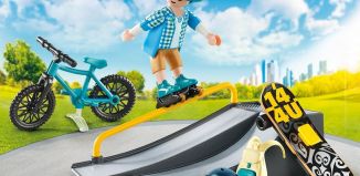 Playmobil - 9107-usa - Extreme Sports Carry Case