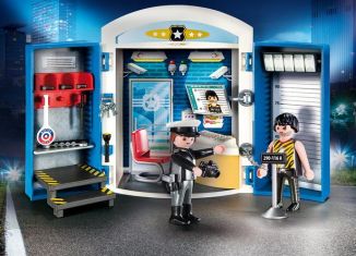 Playmobil - 9111 - Aufklapp-Spiel-Box Polizei