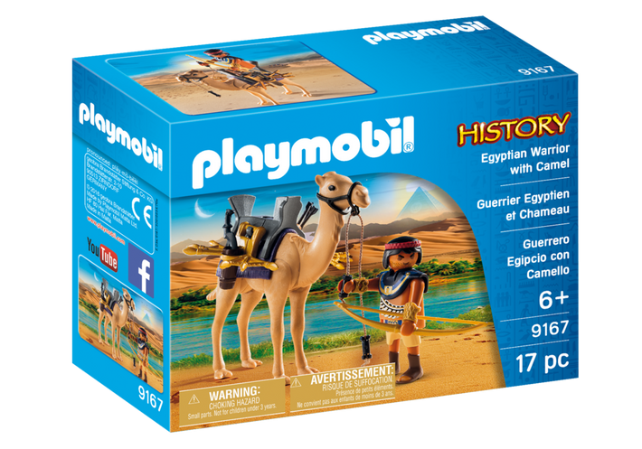Playmobil 9167 - Egyptian Warrior with Camel - Box