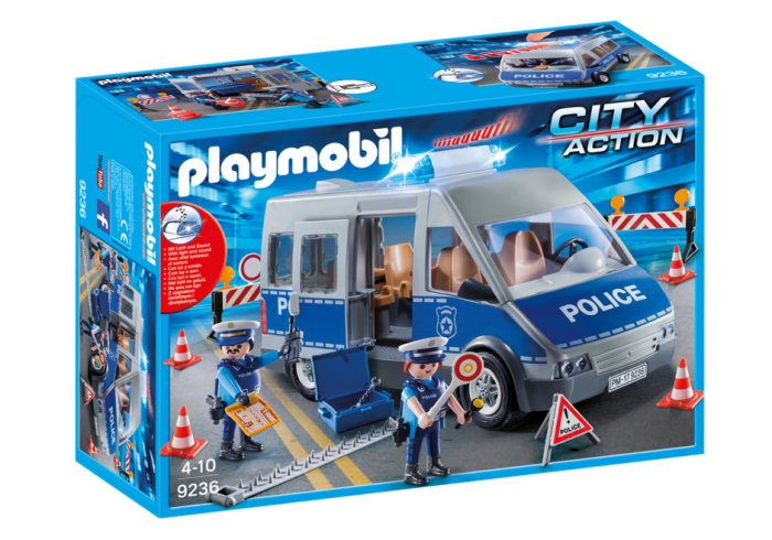 Coffre PLAYMOBIL Police Référence K11114 (anciennes 6924/9236) - Occasion - Univers Playmobil
