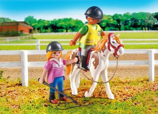 Playmobil - 9258 - Riding teacher - Detail Playmobil - 9258 - Riding teacher