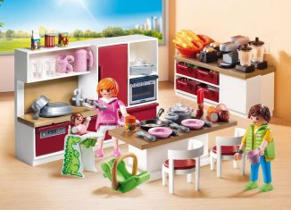 Playmobil - 9269 - Grande cuisine familiale