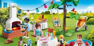 Playmobil - 9272 - Fiesta en el jardín con barbacoa