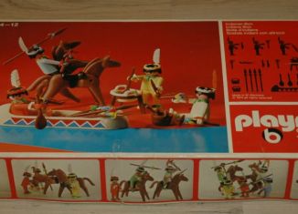 Playmobil - 3250v1 - Indians with Canoe - Detail Playmobil - 3250v1 - Indians with Canoe