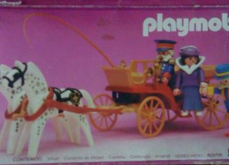 Playmobil - 5600-ant - Calèche & lady avec chauffeur et portier