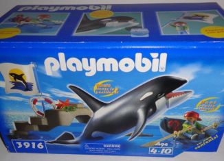Playmobil - 3916-usa - Orca Training Set