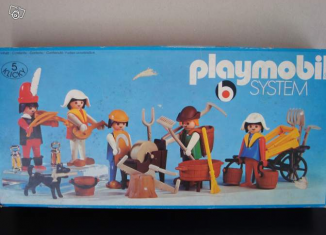 Playmobil - 3222 - Farm workers - Detail Playmobil - 3222 - Farm workers