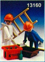Playmobil - 13160-aur - 2 Construction Workers