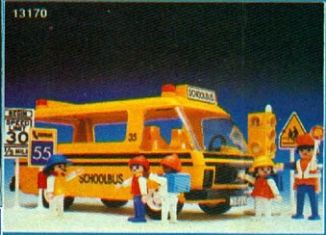 Playmobil - 13170-aur - Schoolbus