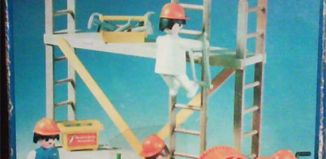 Playmobil - 13492-xat - construction workers with scaffold