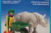 Playmobil - 13516-aur - Cuidador con Rinoceronte