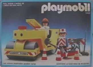 Playmobil - 13533-aur - tandem roller - Detail Playmobil - 13533-aur - tandem roller