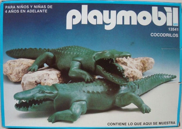 581 Playmobil aus Set 3541 Krokodil Alligator Safari Zoo 