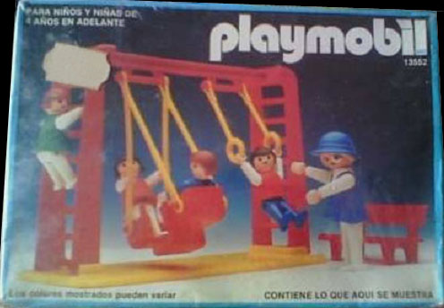 Playmobil 13552-aur - Children With Swing - Box