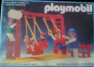 Playmobil - 13552-aur - Children With Swing