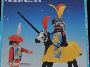 Playmobil - 13624-aur - Caballero y escudero