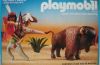 Playmobil - 13731v1-aur - Indien avec bison