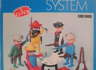 Playmobil - 3241v2-fam - Cowboys and Mexicans