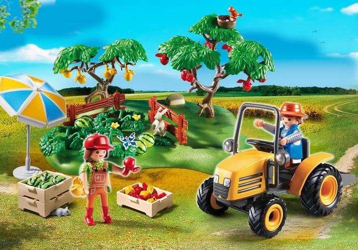 Nip Playmobil Country 6870 Starter Set Fruit Picking 