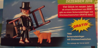 Playmobil - 7968-ger - Schornsteinfeger mit Glücksschweinchen