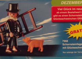 Playmobil - 7968-ger - Schornsteinfeger mit Glücksschweinchen
