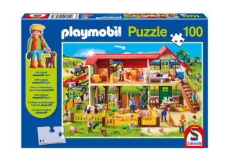 Playmobil - 80011 - Puzzle - Farm