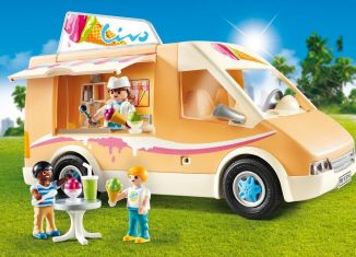 Playmobil - 9114-usa - Ice Cream Truck - Detail Playmobil - 9114-usa - Ice Cream Truck