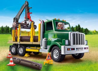Playmobil - 9115-usa - Timber Truck