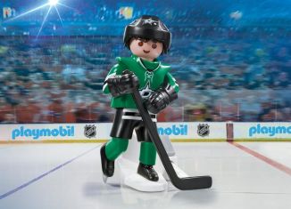Playmobil - 9182-usa - NHL® Dallas Stars™ Player