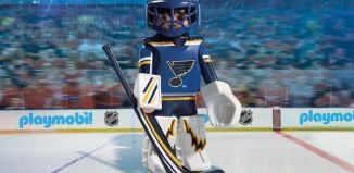 Playmobil - 9183-usa - NHL® St. Louis Blues®-Goalie