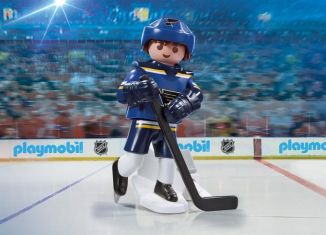 Playmobil - 9184-usa - NHL® St. Louis Blues® Player