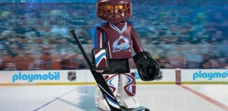 Playmobil - 9189-usa - NHL® Colorado Avalanche®-Goalie
