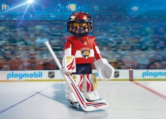 Playmobil - 9191-usa - NHL® Florida Panthers® Goalie
