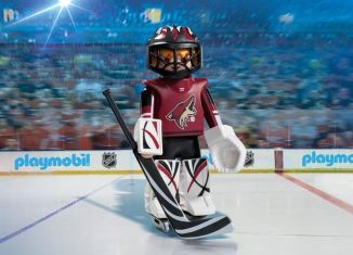 Playmobil - 9193-usa - NHL® Arizona Coyotes® Goalie