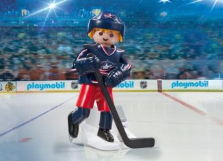 Playmobil - 9202-usa - NHL® Columbus Blue Jackets® Player