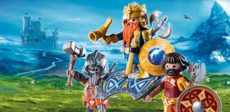 Playmobil - 9344 - Dwarf King with Guards