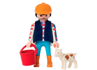 Playmobil - 30798383-fra - Bauer mit Zicklein