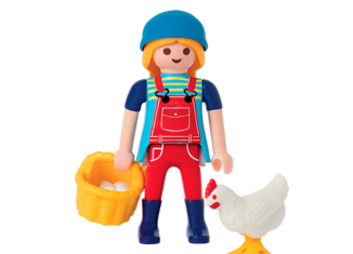 Playmobil - 30798393-bel-fra - Female farmer