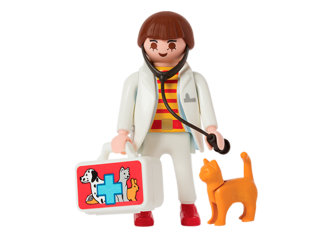 Playmobil - 30798253-bel-fra - Female Veterinarian