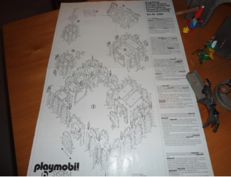 Playmobil 3184 - Castle - Back