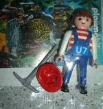 Playmobil - 30804003-ger - Wartungsarbeiter (U7, 2012) - Spitzhacke