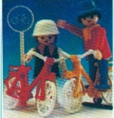 Playmobil - 13573v2-aur - Couple on Bicycles
