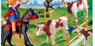 Playmobil - 5766 - Cowboy und Rinder
