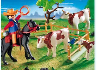 Playmobil - 5766 - Cowboy Round Up
