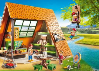 Playmobil - 9152-usa - Camping Lodge