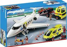 Playmobil - 5059 - Avión y equipo de rescate